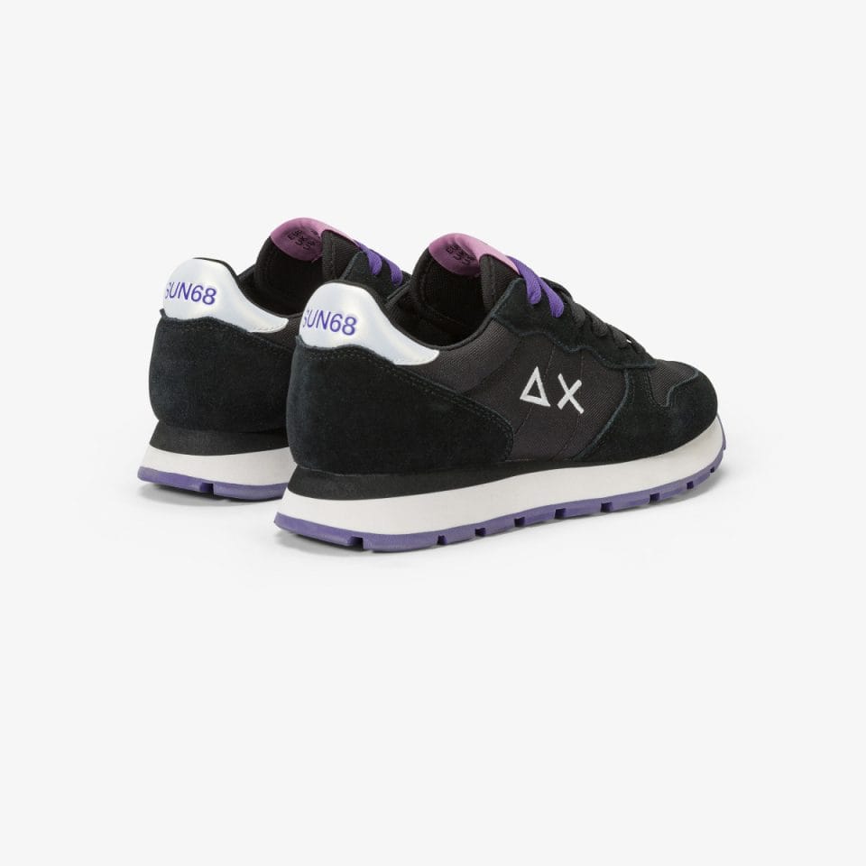 ALLY SOLID NYLON - Black — סניקרס לנשים