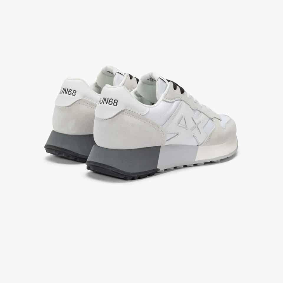 JAKI 2.0 BICOLOR BIANCO/BIANCO — סניקרס לגברים