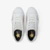 KATY LEATHER BIANCO/ARGENTO — סניקרס לנשים
