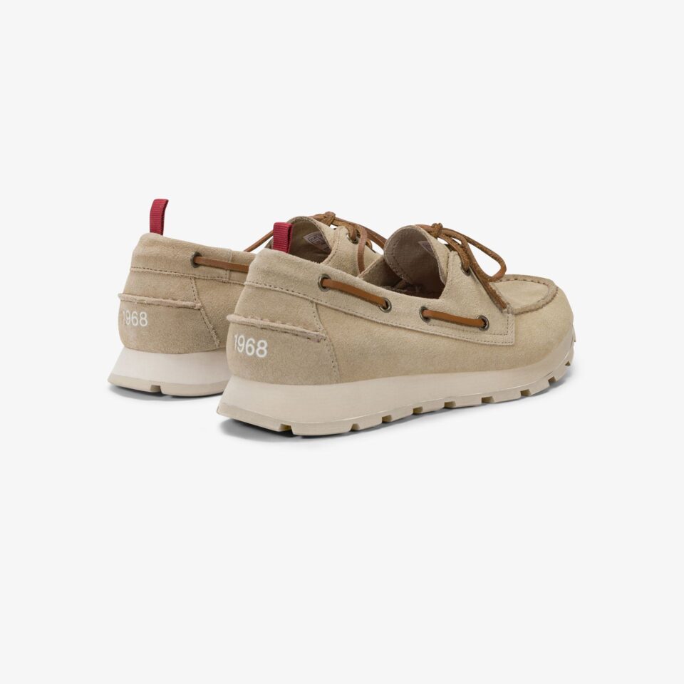 מוקסינים לגברים TOM BARCA SUEDE | בז'