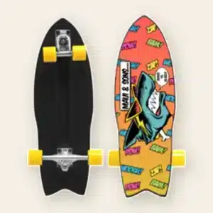 Caster Surf board Bone Head