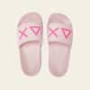 כפכפים לנשים SLIPPERS LOGO | ורוד