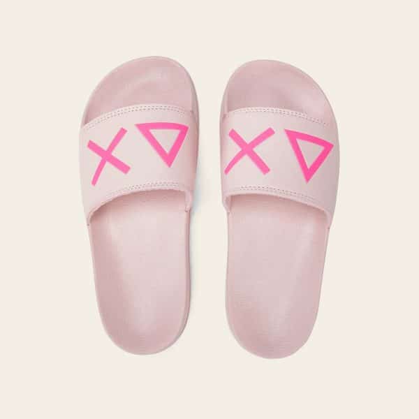 כפכפים לנשים SLIPPERS LOGO | ורוד — תמונה 1