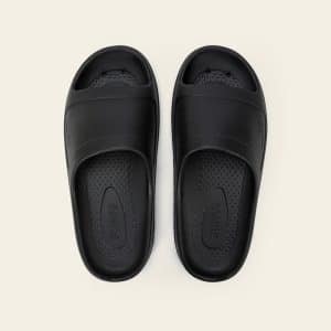 SUPPERS MONOBLOCK LOGO - BLACK — כפכפים לגברים