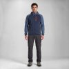 פליז קפוצ'ון לגברים JACQUARD KNIT-TECH | כחול כהה