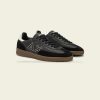 סניקרס לגברים CALIFORNIA SUN LEATHER | שחור