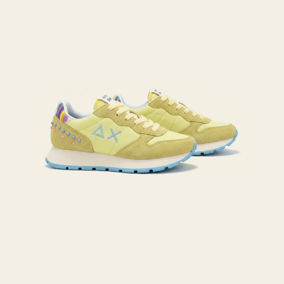 ALLY STUDS YELLOW — סניקרס לנשים