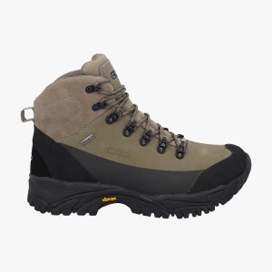 DHENIEB אפור — נעלי טיולים CMP — מבט צד עם סוליית Vibram